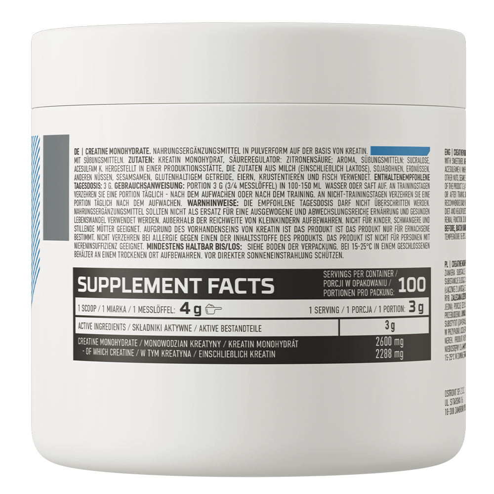 OstroVit Creatine Monohydrate 300 g - cherry - Image 3